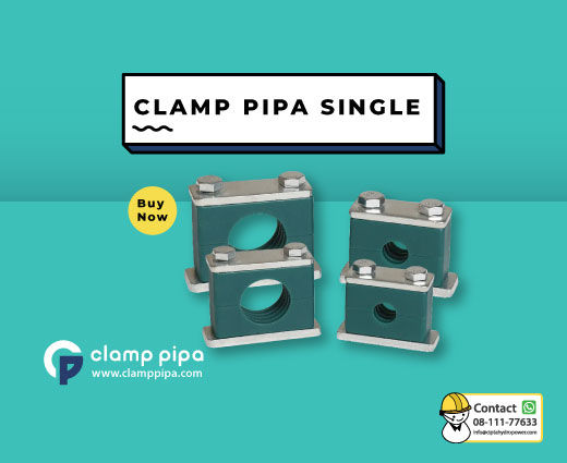 clamp pipa single