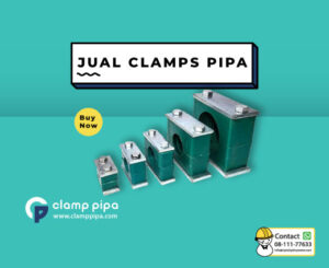 jual clamps pipa
